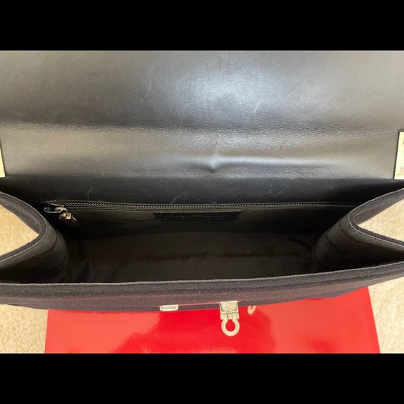 Salvatore Ferragamo Suede Shoulder Bag - Picture 3 of 6